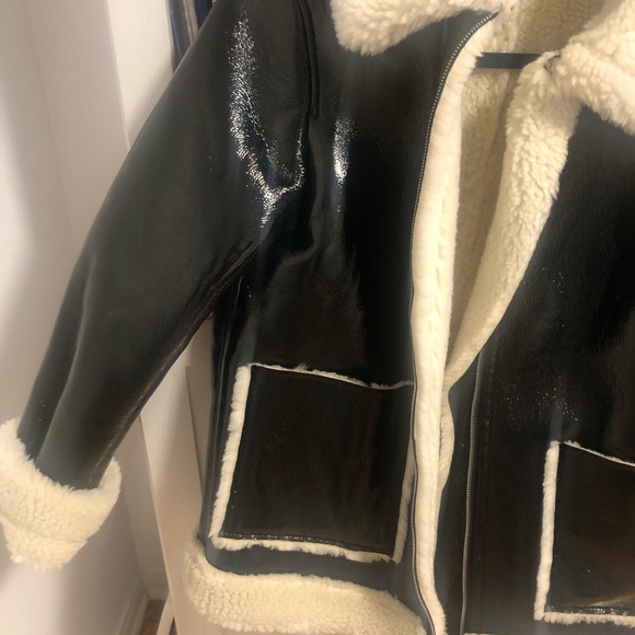 Vinyl moto jacket - Picture 6 of 7